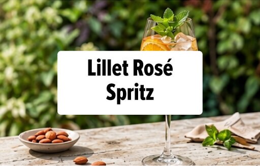 4. Lillet Ros&eacute; Spritz